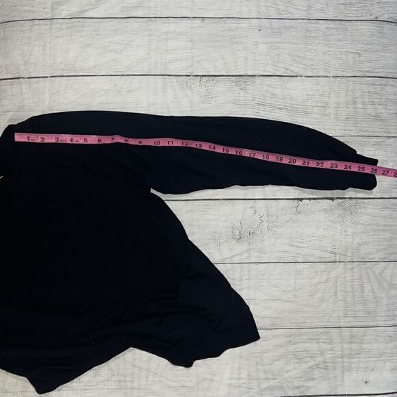 Matilda Jane Clothing MJ Good Hart Hillsboro Sweatshirt Black Balloon Sleeves S - Picture 7 of 8